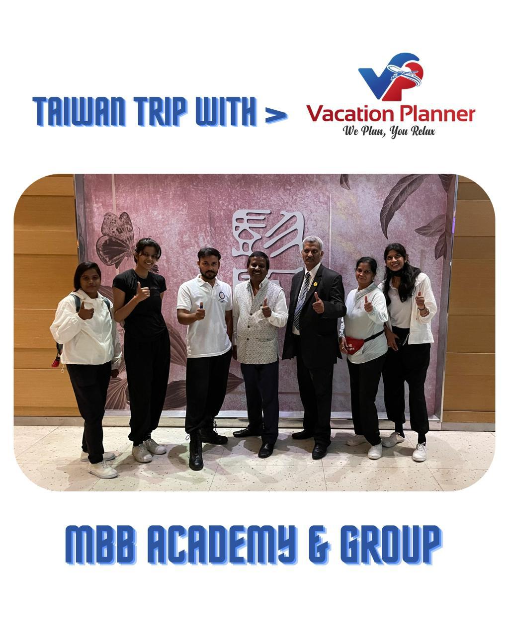 Taiwan trip — MBB Academy & group